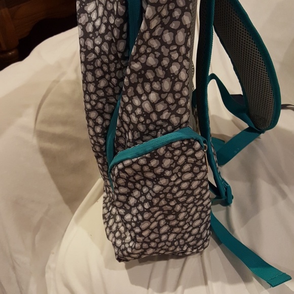 Double Dutch Club grey cheetah backpack - Picture 4 of 5